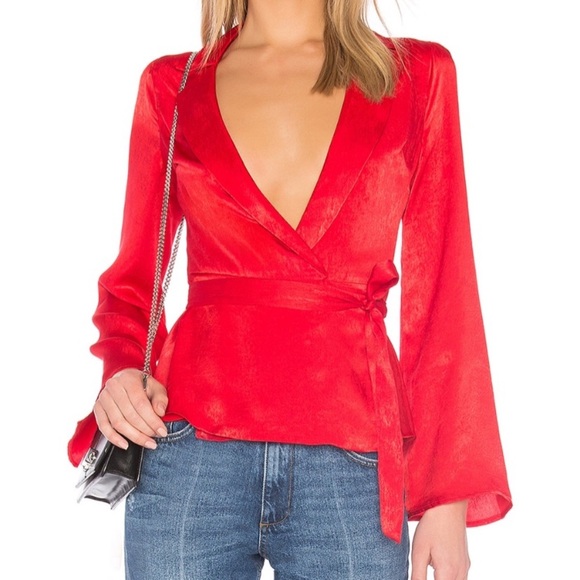 Revolve x L'Academie The Russell Blouse - Picture 2 of 5